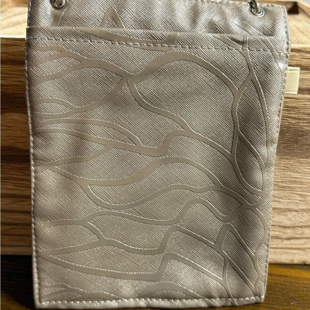 HipKlips Stylish Taupe Satchel Bag